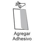 Agregar Adhesivo: